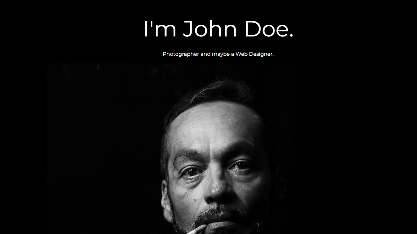 The Big Man — John Doe
